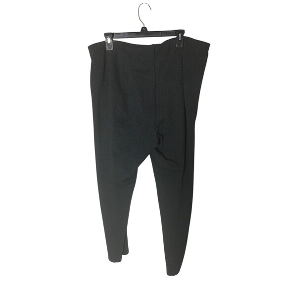 Tahari Pants Women's Size 2X Black Stretch Tummy Control - Picture 2 of 7